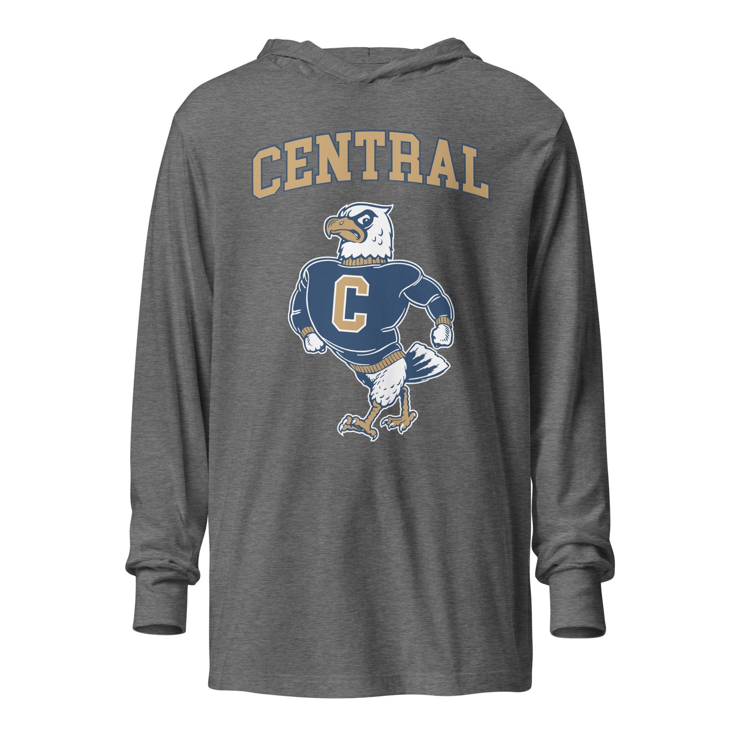 Performance | Hooded Long Sleeve T Shirt | Central High School