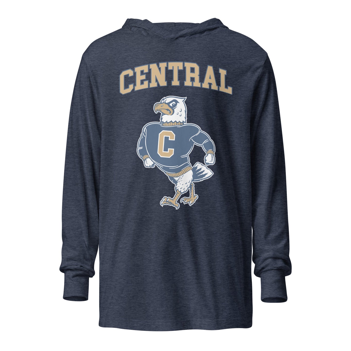 Performance | Hooded Long Sleeve T Shirt | Central High School