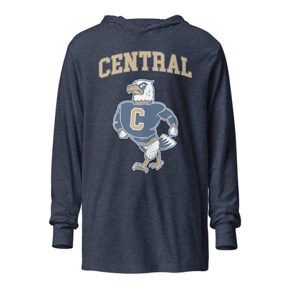 Performance | Hooded Long Sleeve T Shirt | Central High School