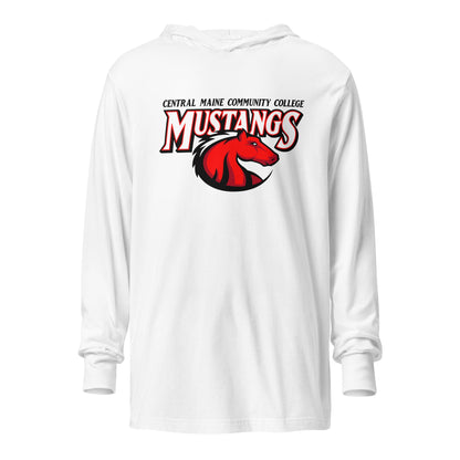 Performance | Hooded Long Sleeve T Shirt | Central Maine Community College Woman’s Soccer | Vanguard Logo