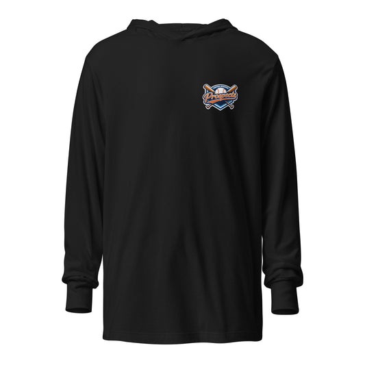 Performance | Hooded Long Sleeve T Shirt | Central Missour Prospects | Icon Logo