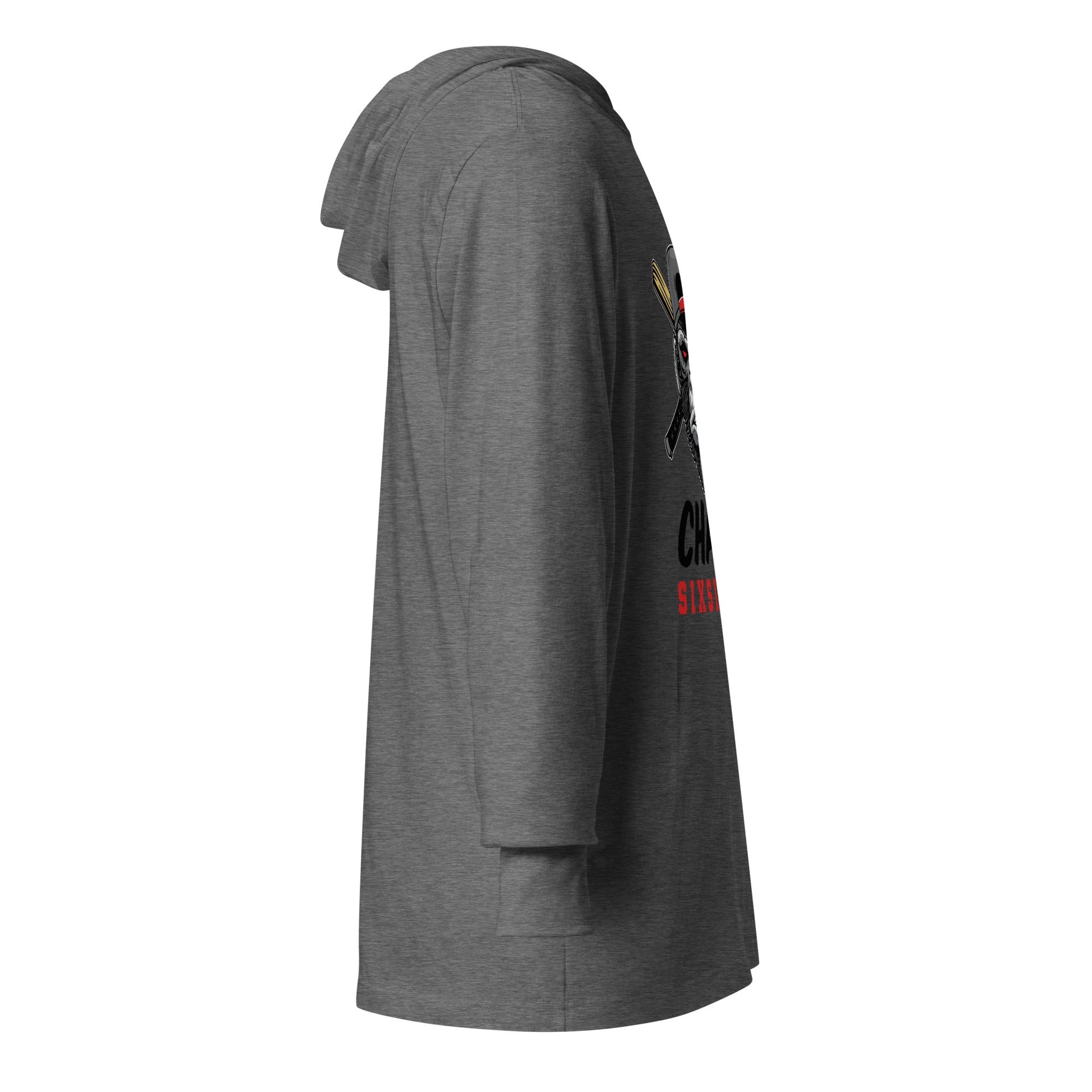 Performance | Hooded Long Sleeve T Shirt | CHAOS 661 7u | SixSixOne Logo