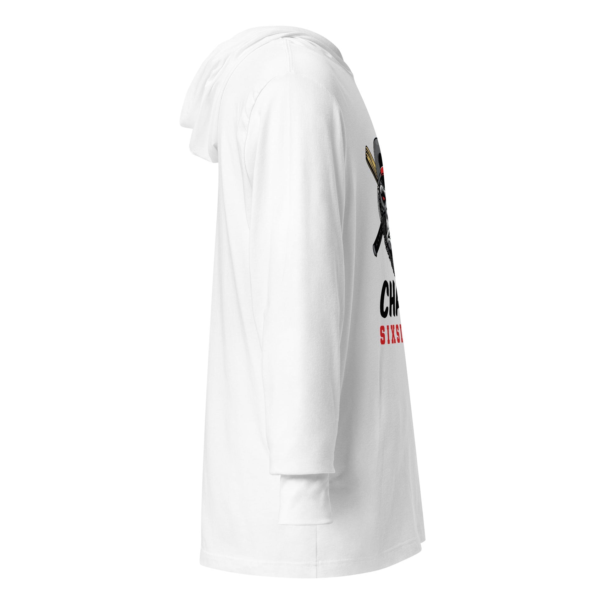 Performance | Hooded Long Sleeve T Shirt | CHAOS 661 7u | SixSixOne Logo