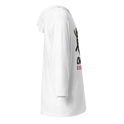 Performance | Hooded Long Sleeve T Shirt | CHAOS 661 7u | SixSixOne Logo