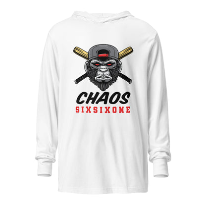 Performance | Hooded Long Sleeve T Shirt | CHAOS 661 7u | SixSixOne Logo