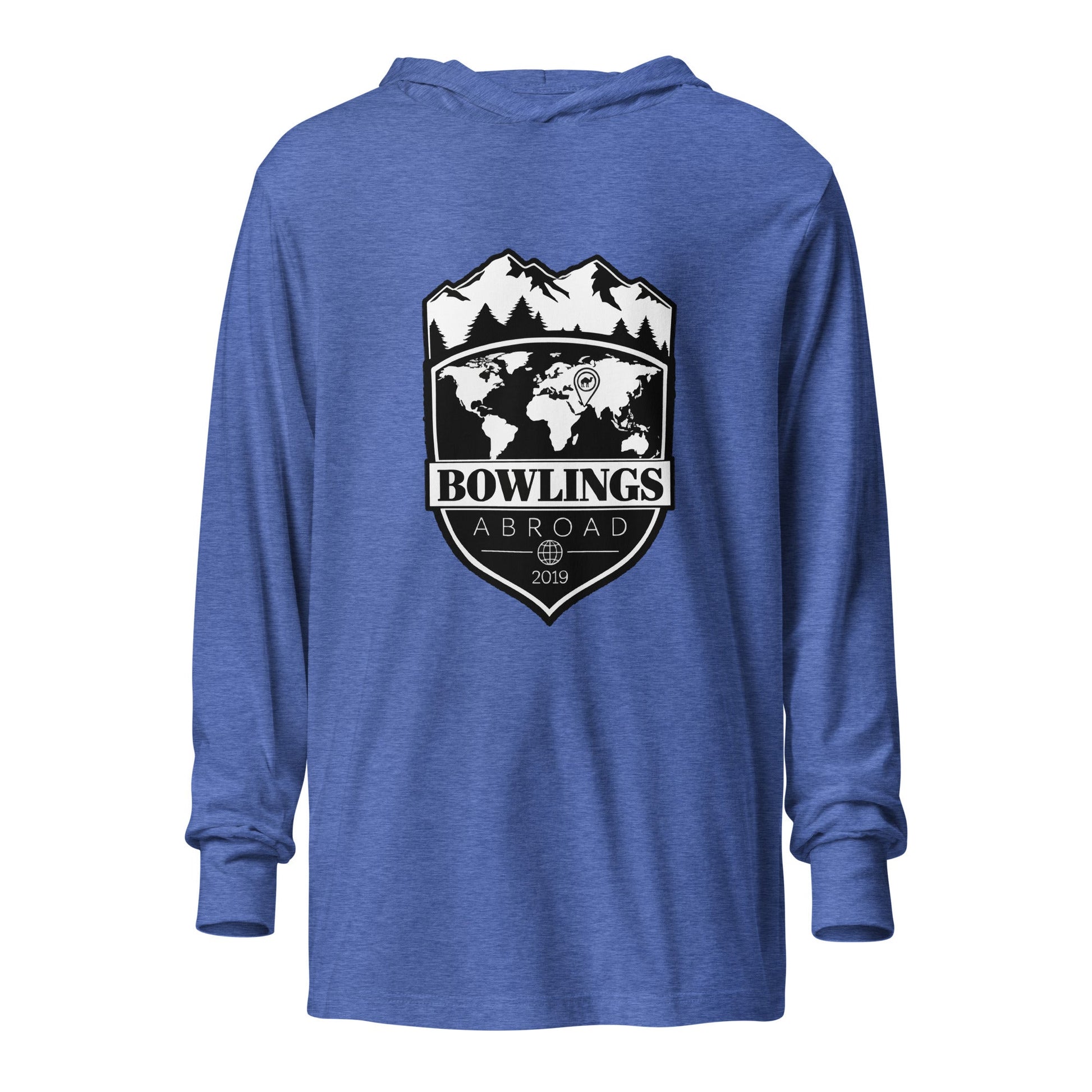 Performance | Hooded Long Sleeve T Shirt | Chaos Soccer | Shield Logo