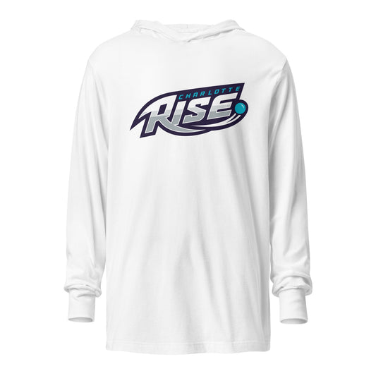 Performance | Hooded Long Sleeve T Shirt | Charlotte Rise