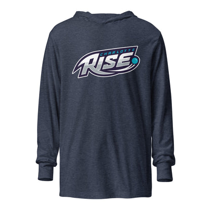 Performance | Hooded Long Sleeve T Shirt | Charlotte Rise