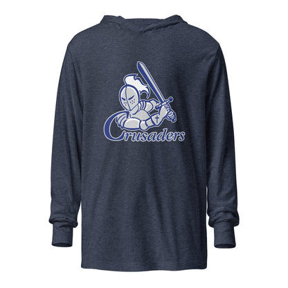 Performance | Hooded Long Sleeve T Shirt | Cheer | Irconclad Logo