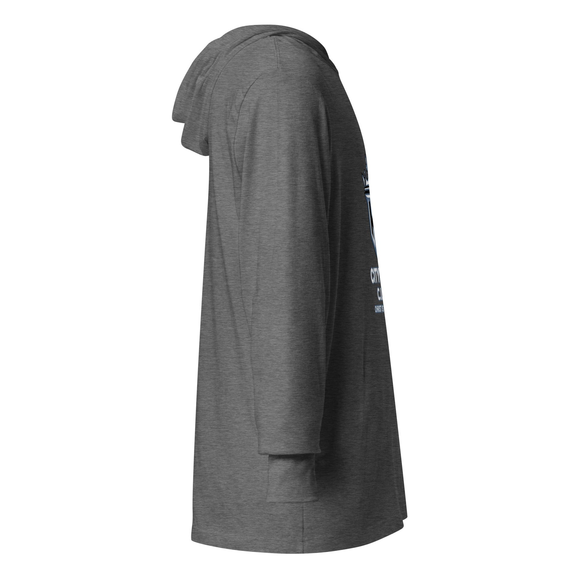 Performance | Hooded Long Sleeve T Shirt | City Boyz Elite | Vanguard Logo