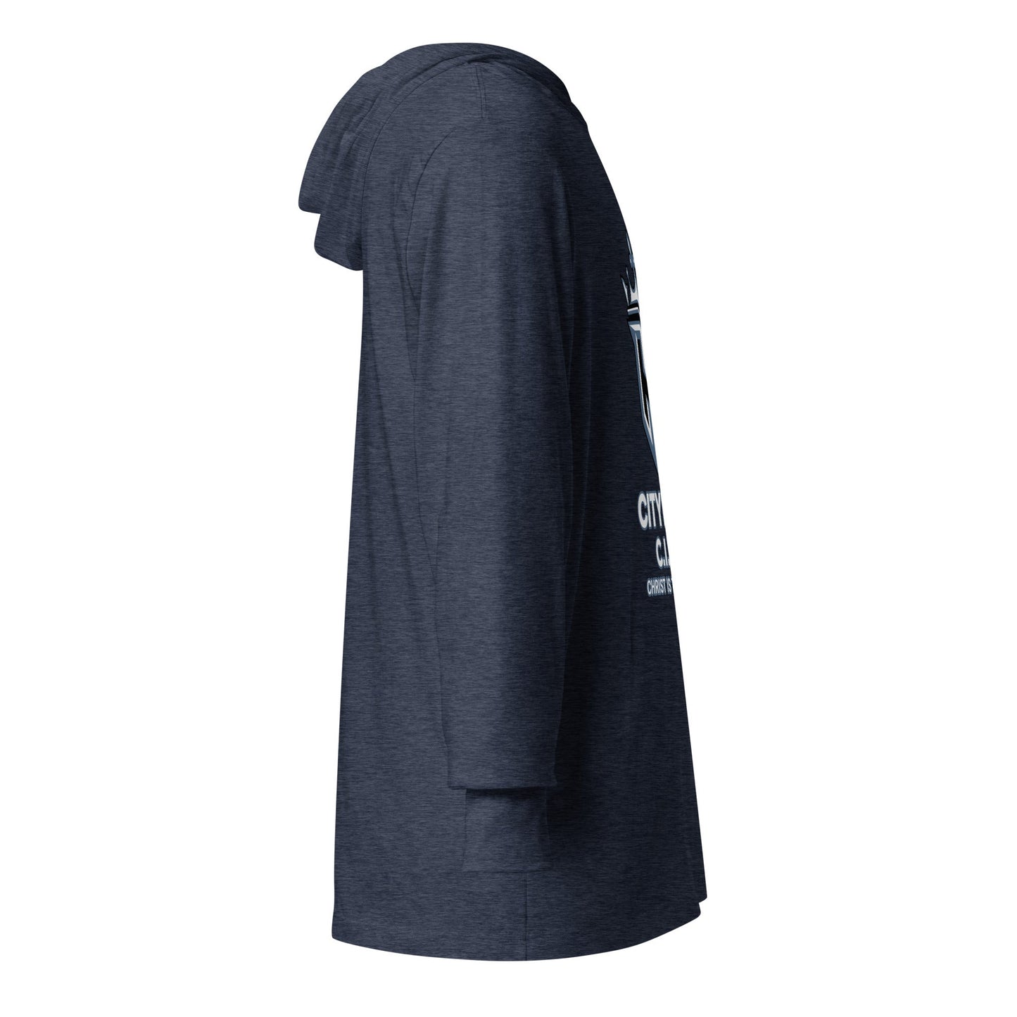 Performance | Hooded Long Sleeve T Shirt | City Boyz Elite | Victory Royale Logo