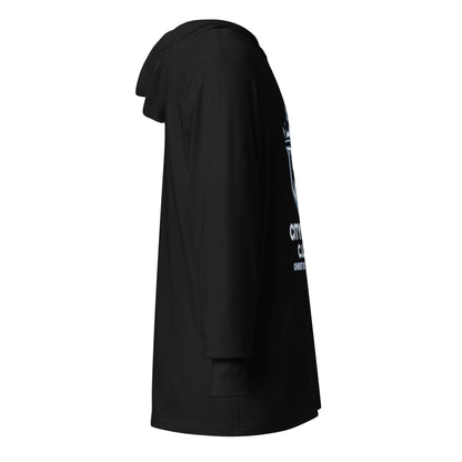 Performance | Hooded Long Sleeve T Shirt | City Boyz Elite | Victory Royale Logo