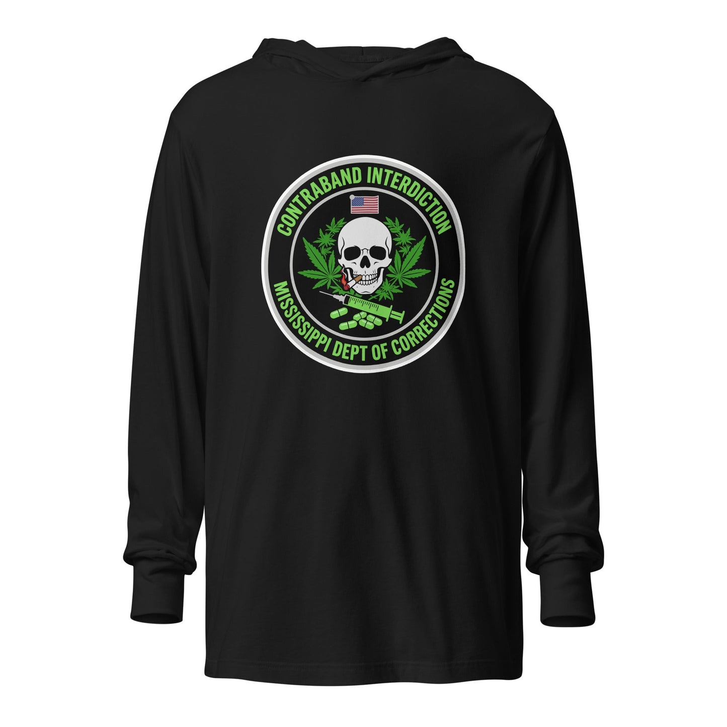 Performance | Hooded Long Sleeve T Shirt | CIU | Badge Logo