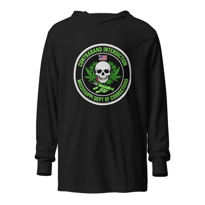 Performance | Hooded Long Sleeve T Shirt | CIU | Badge Logo