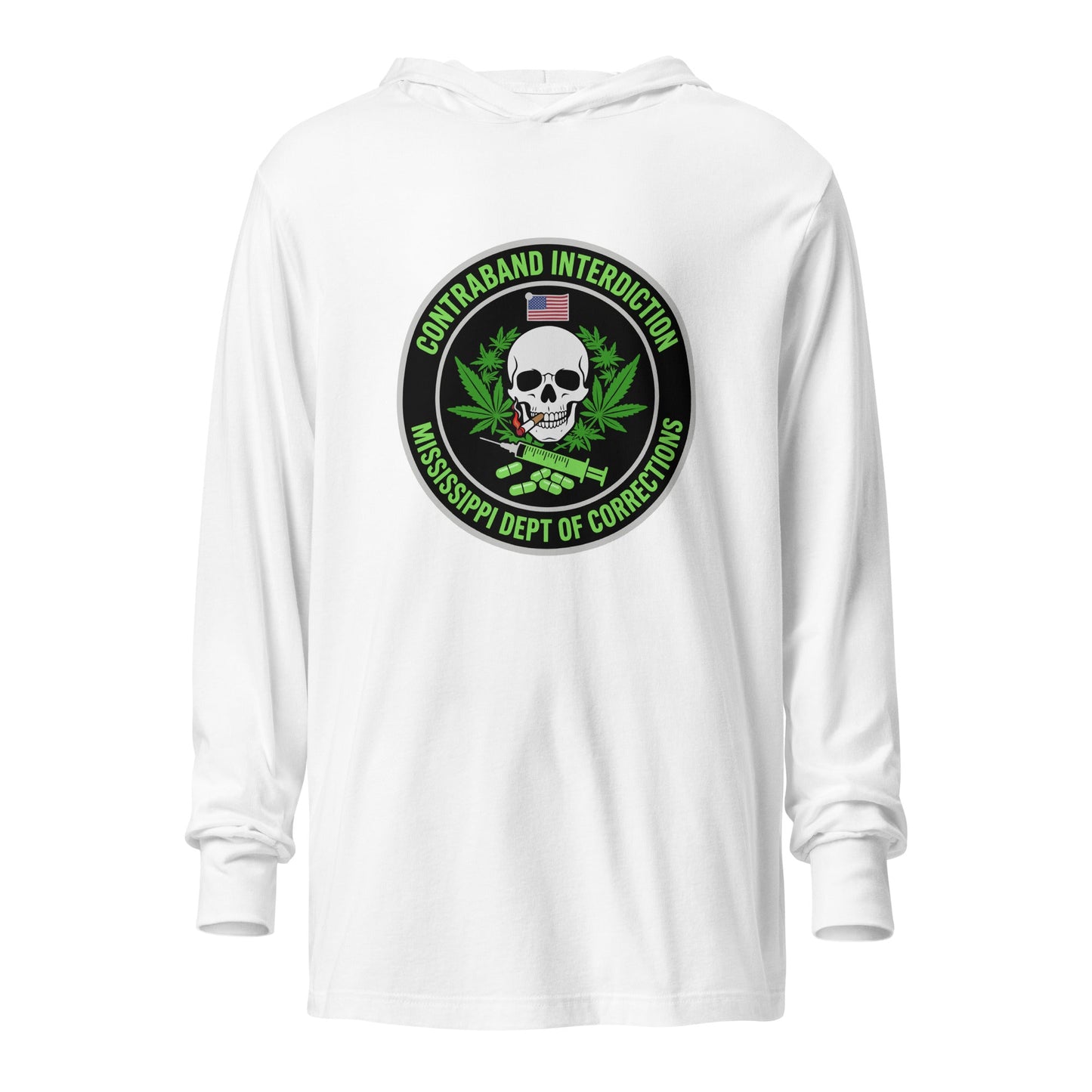 Performance | Hooded Long Sleeve T Shirt | CIU | Badge Logo