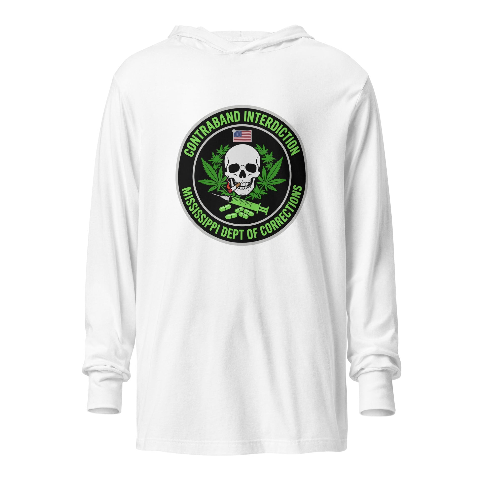 Performance | Hooded Long Sleeve T Shirt | CIU | Badge Logo