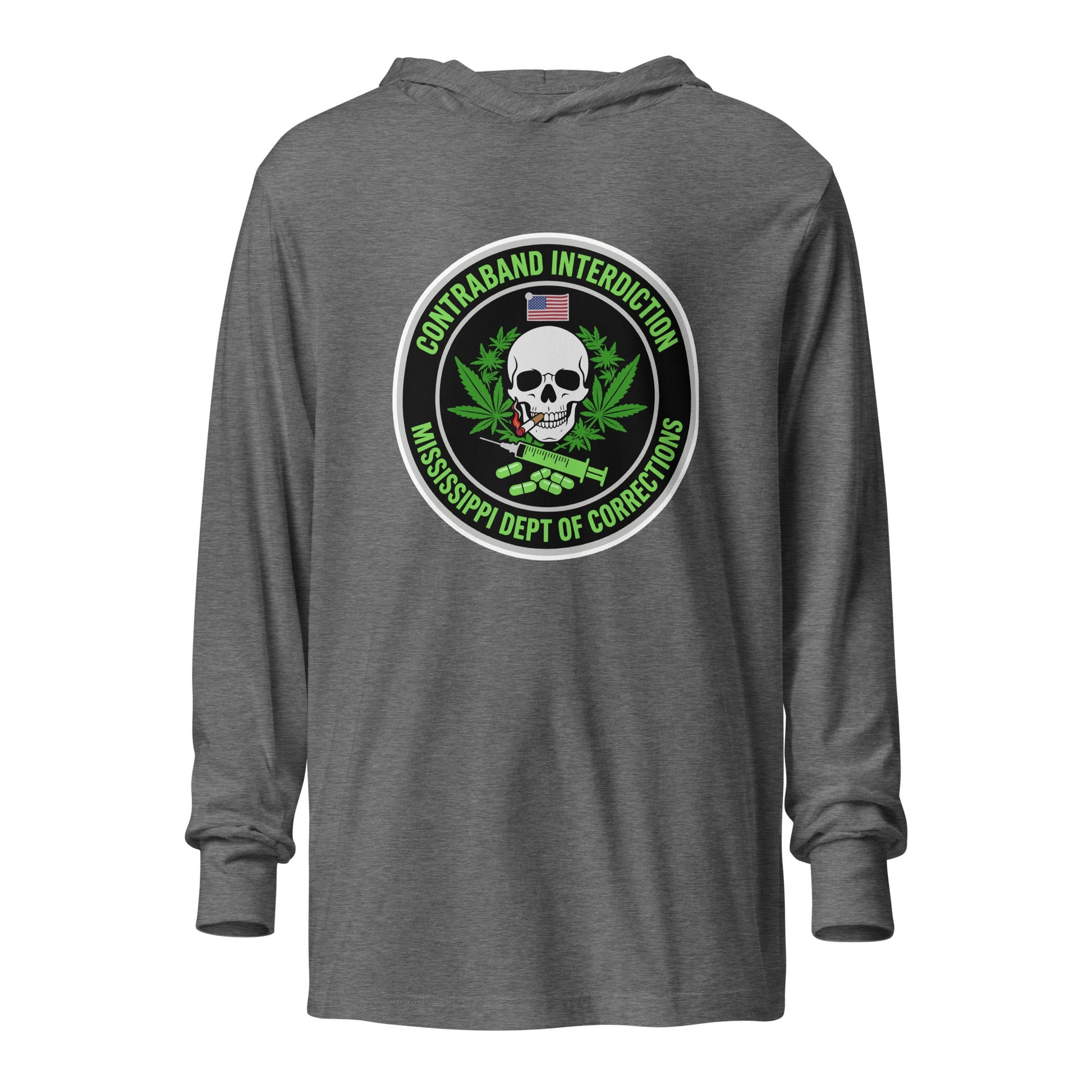 Performance | Hooded Long Sleeve T Shirt | CIU | Badge Logo