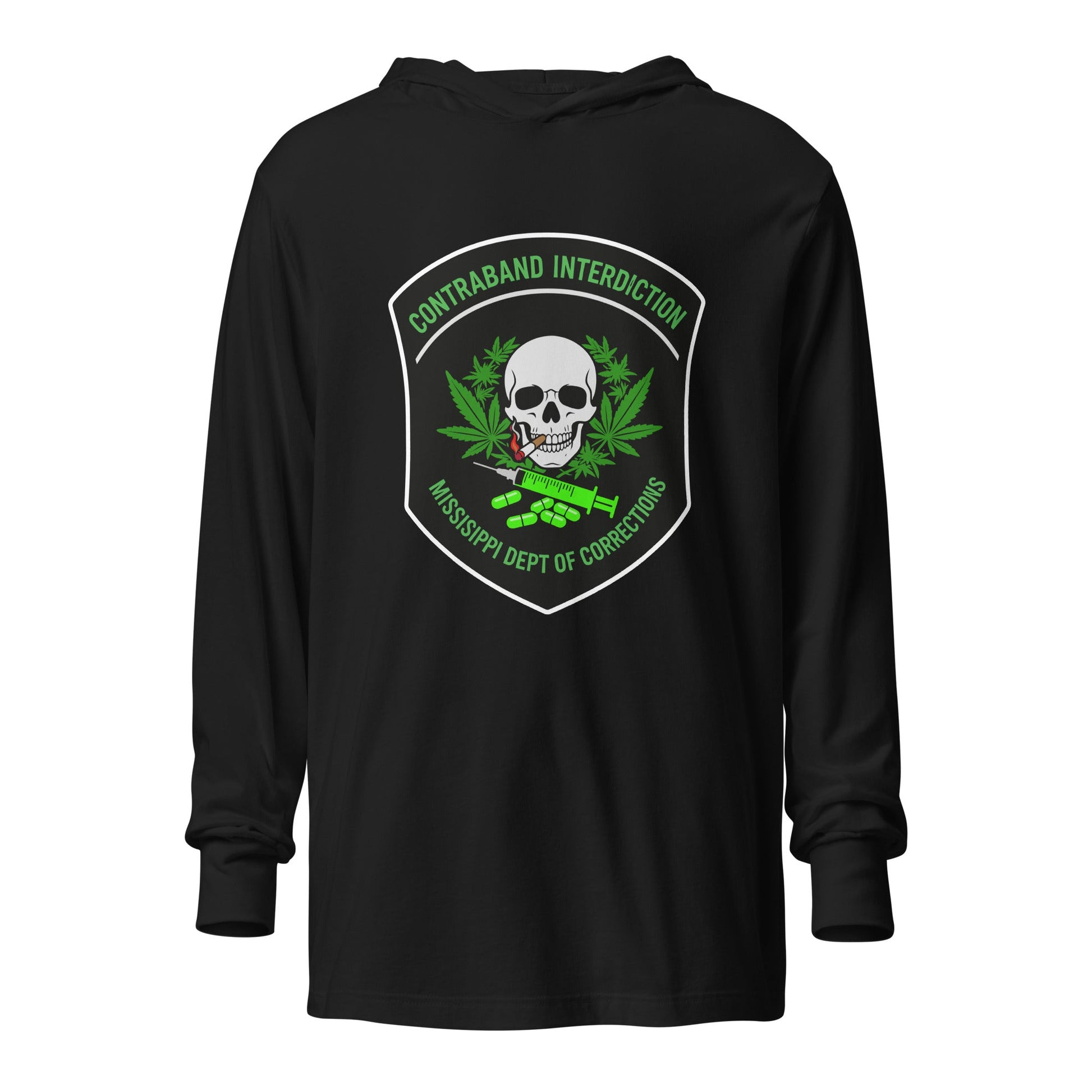 Performance | Hooded Long Sleeve T Shirt | CIU | Shield Logo