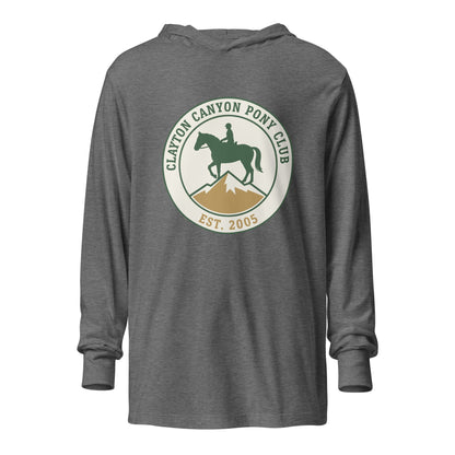 Performance | Hooded Long Sleeve T Shirt | Clayton Canyon Pony Club