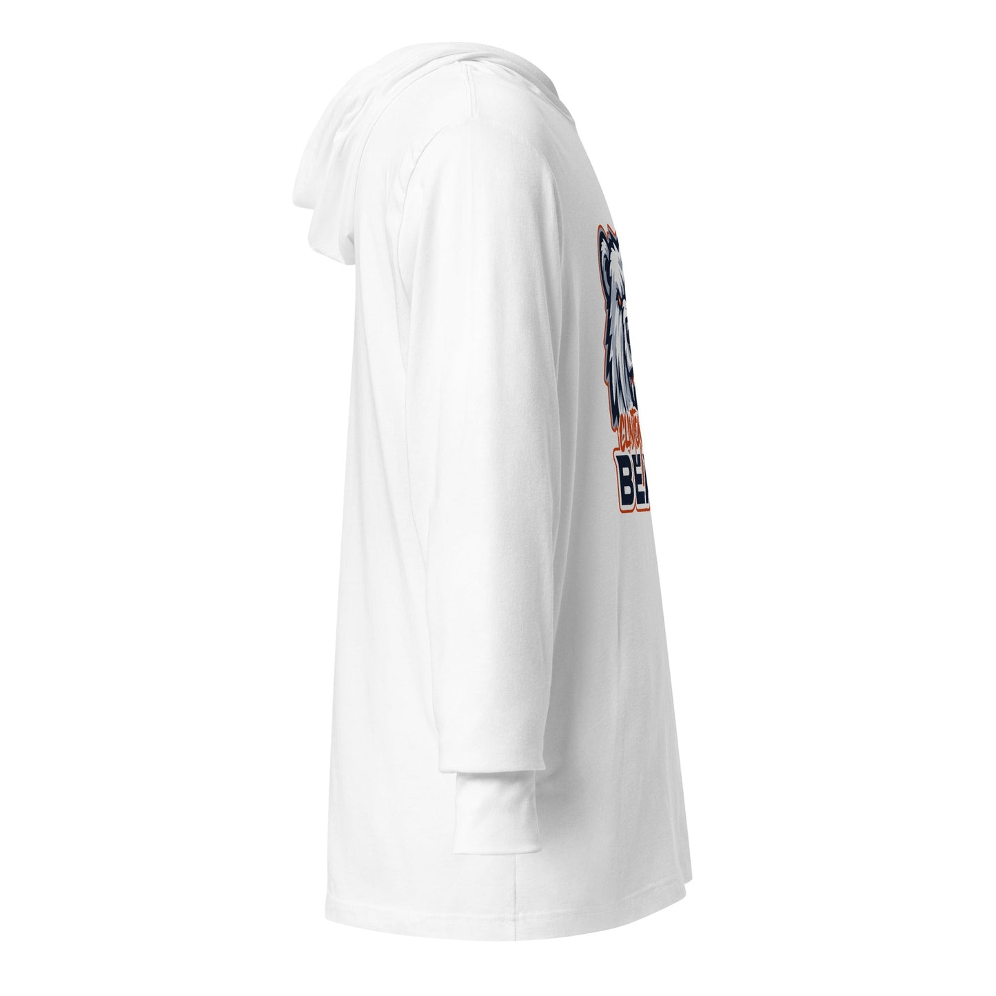 Performance | Hooded Long Sleeve T Shirt | CLINTON COUNTY BEARS | Bears Mascot Logo