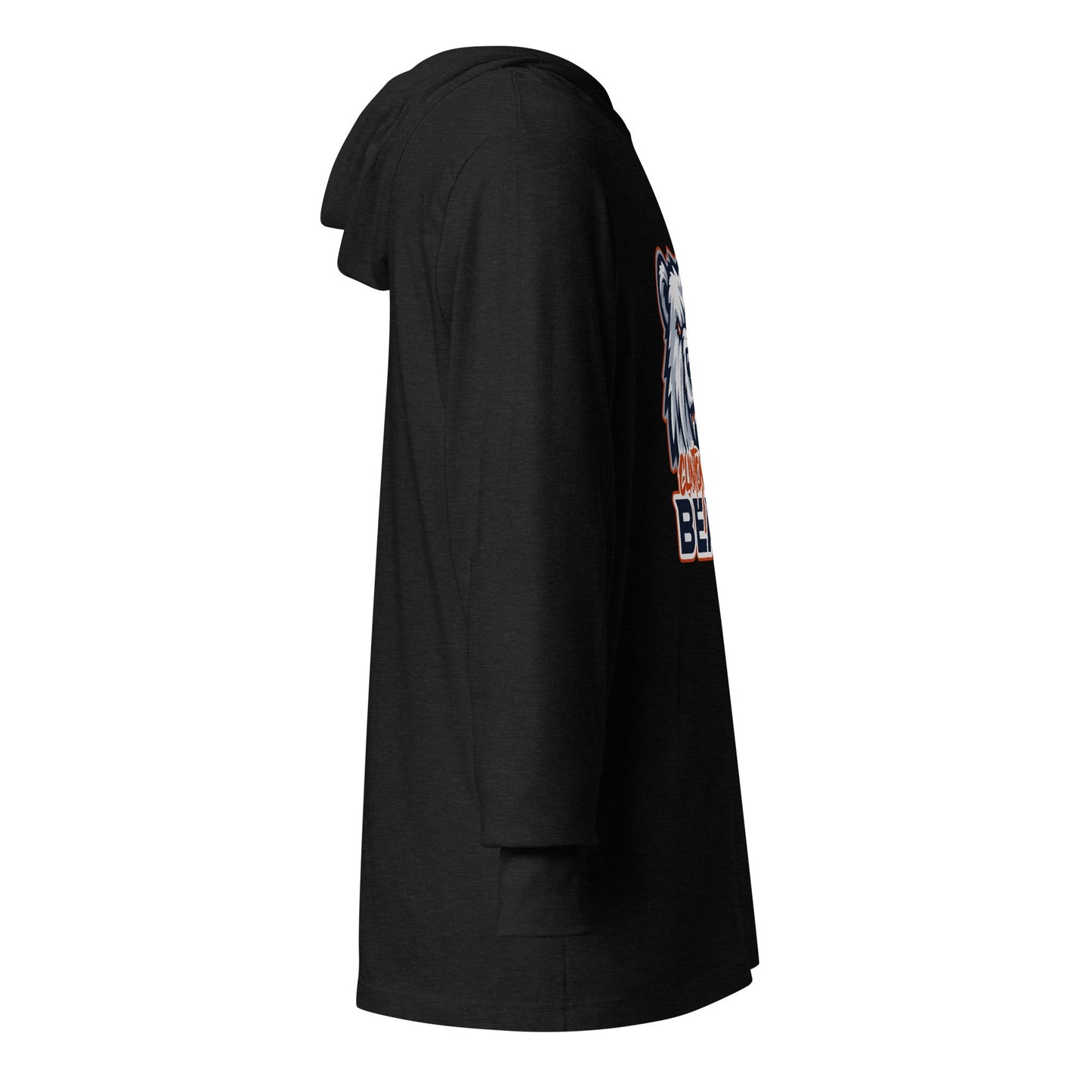 Performance | Hooded Long Sleeve T Shirt | CLINTON COUNTY BEARS | Bears Mascot Logo
