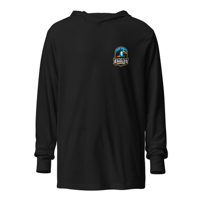Performance | Hooded Long Sleeve T Shirt | Clutch City College Prep | Icon Logo