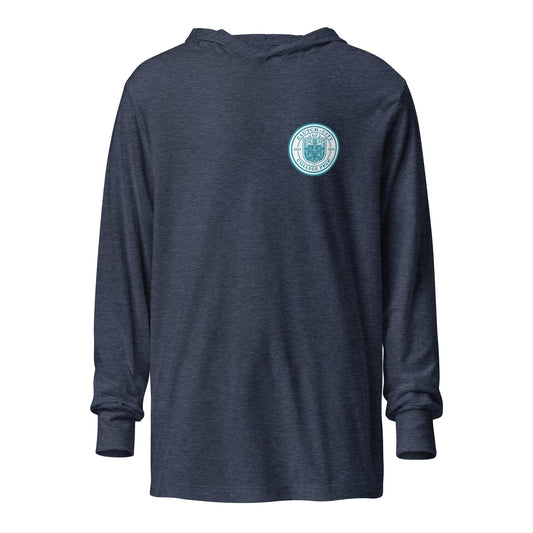 Performance | Hooded Long Sleeve T Shirt | Clutch City College Prep | Mark Logo