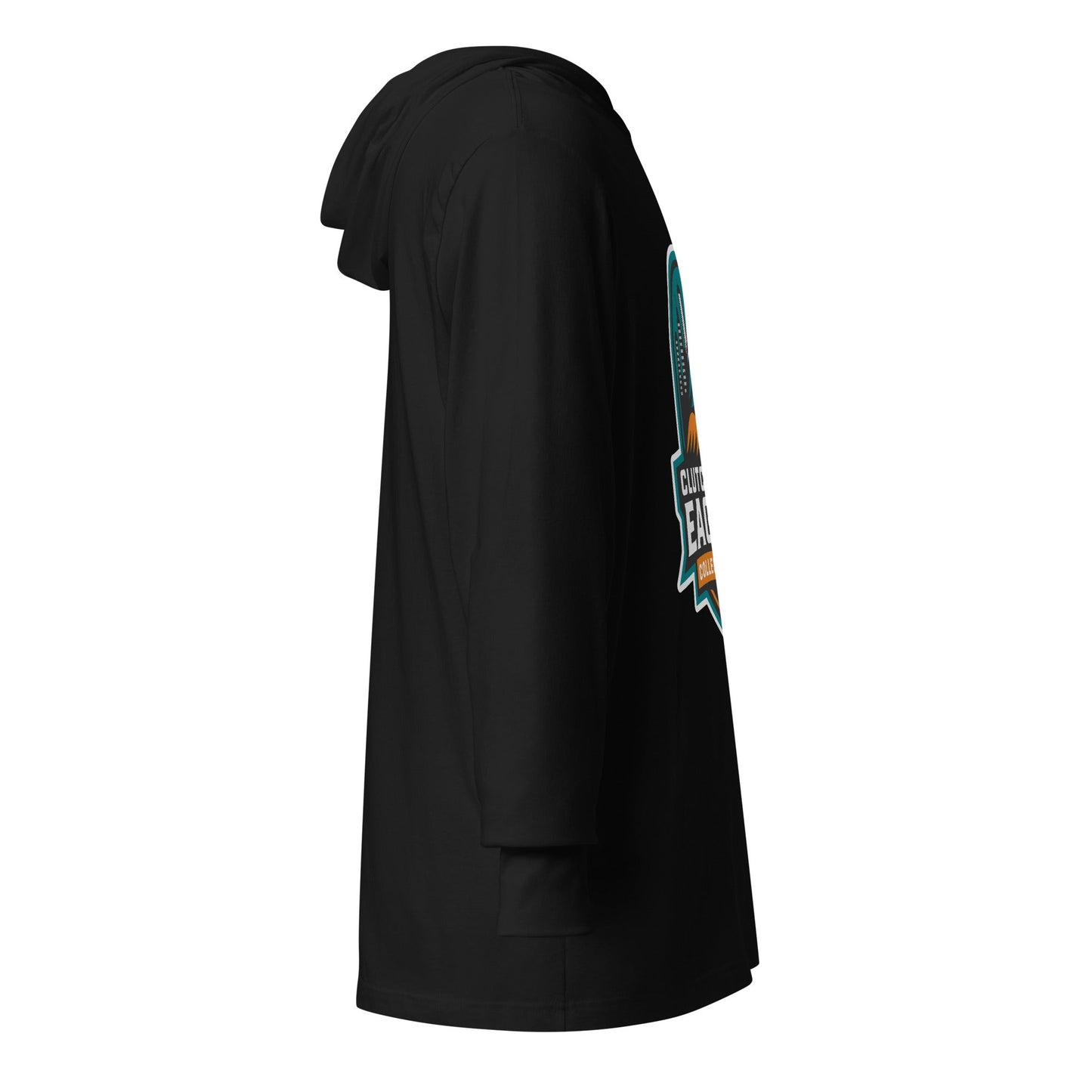 Performance | Hooded Long Sleeve T Shirt | Clutch City College Prep | Shield Logo