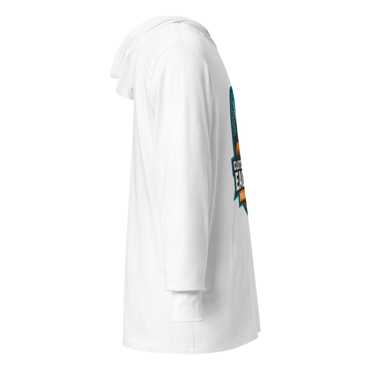 Performance | Hooded Long Sleeve T Shirt | Clutch City College Prep | Shield Logo