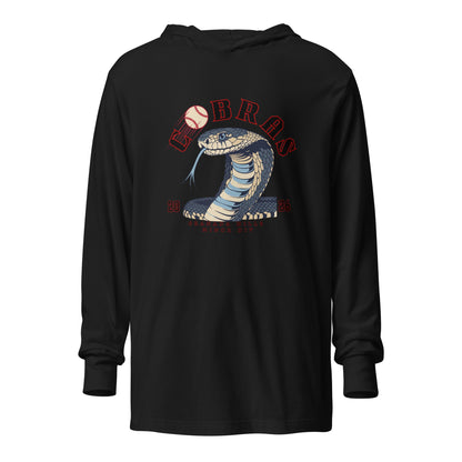 Performance | Hooded Long Sleeve T Shirt | Cobras '26 | Minor Div Logo