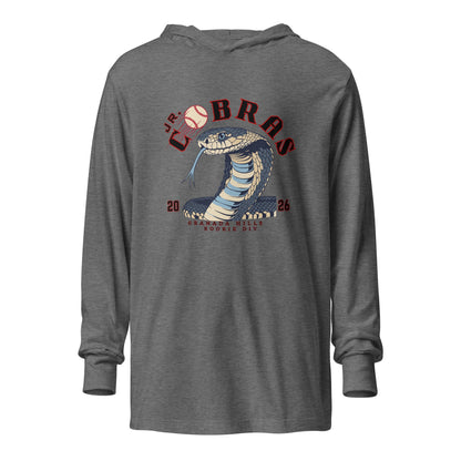 Performance | Hooded Long Sleeve T Shirt | Cobras '26 | Rookie Div Logo