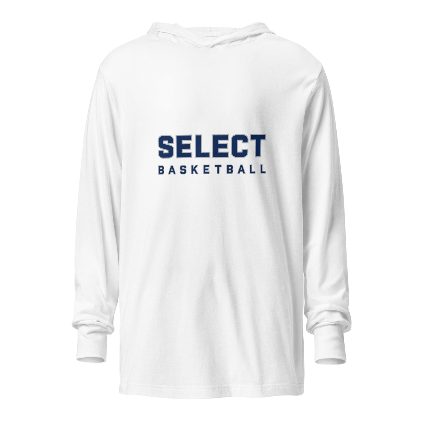 Performance | Hooded Long Sleeve T Shirt | Colorado Select Basketball | WordMark Logo