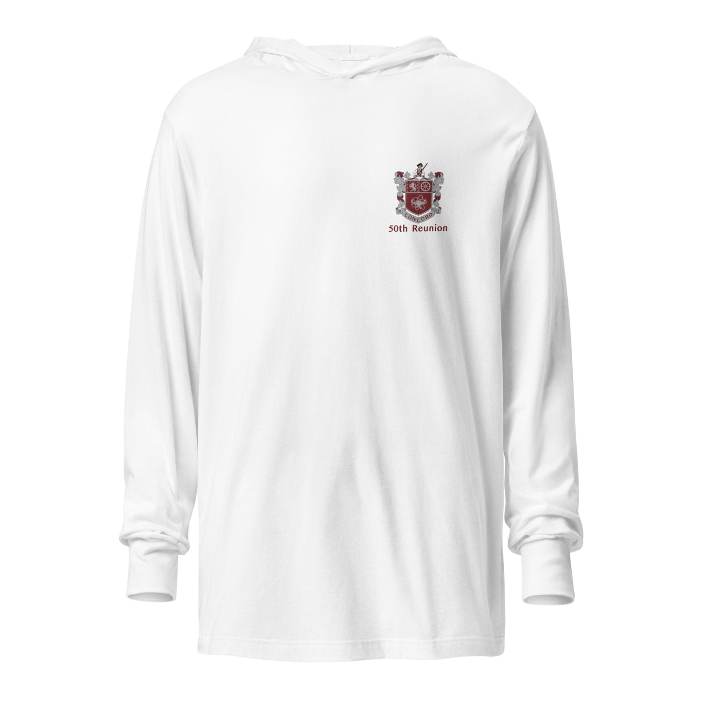 Performance | Hooded Long Sleeve T Shirt | Concord High School 50th Reunion