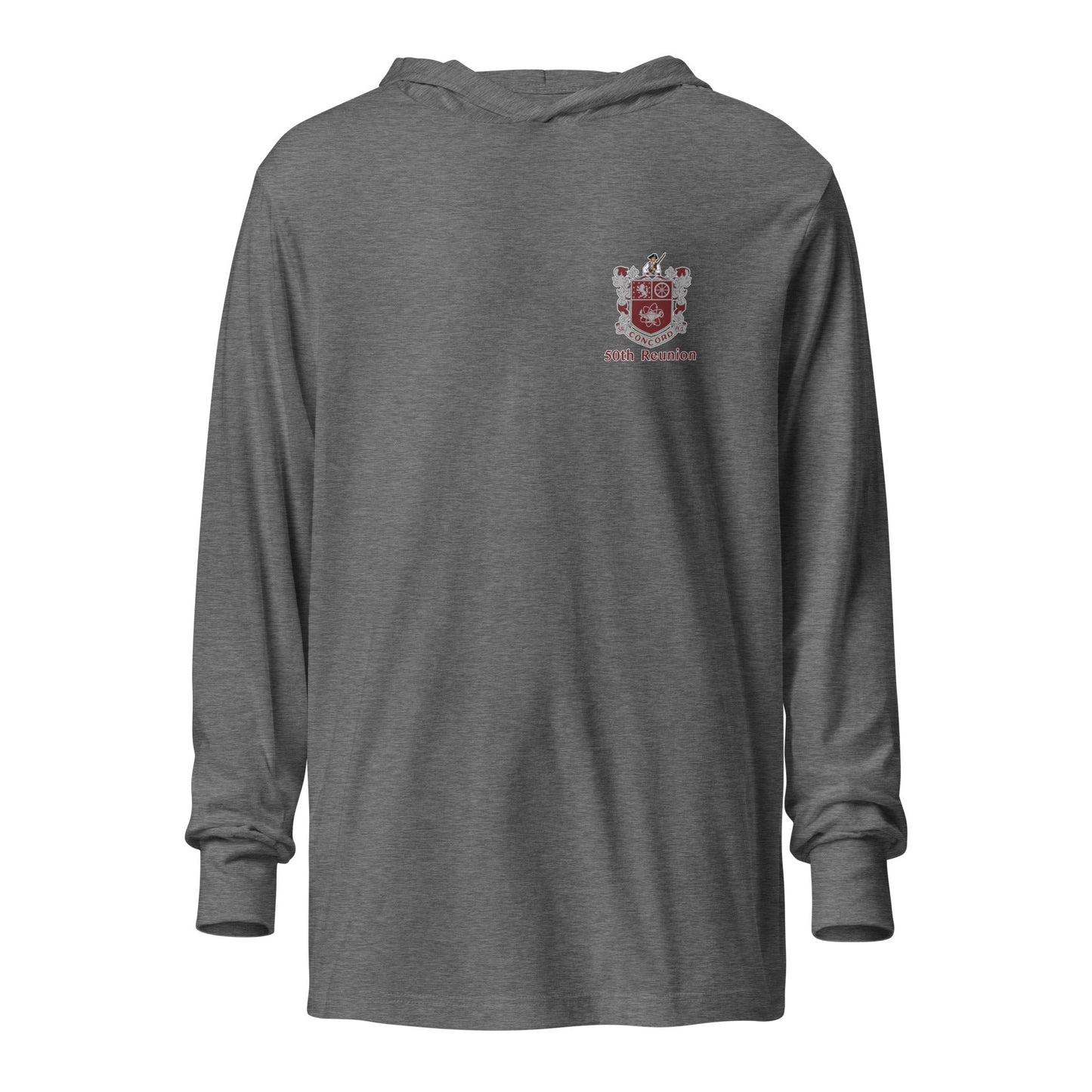 Performance | Hooded Long Sleeve T Shirt | Concord High School 50th Reunion