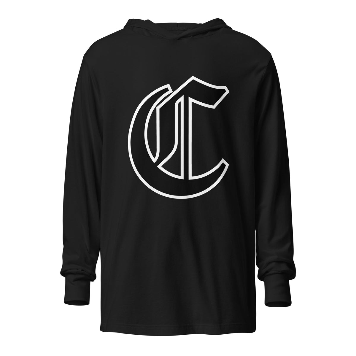 Performance | Hooded Long Sleeve T Shirt | Connetquot Chiefs | Emblem Logo
