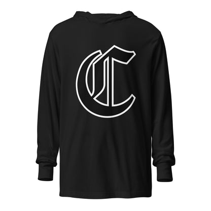 Performance | Hooded Long Sleeve T Shirt | Connetquot Chiefs | Emblem Logo