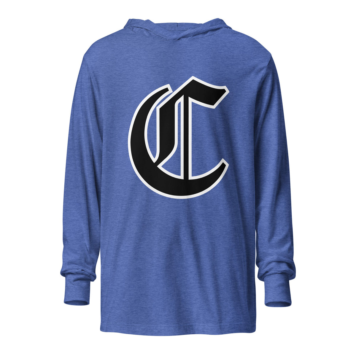 Performance | Hooded Long Sleeve T Shirt | Connetquot Chiefs | Emblem Logo