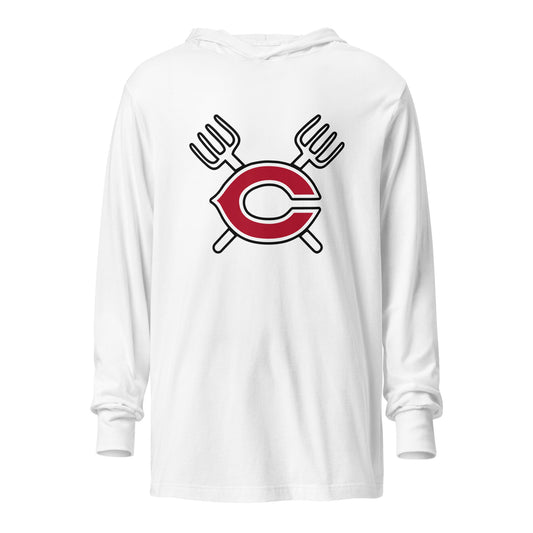 Performance | Hooded Long Sleeve T Shirt | Cozad Girls Golf | Crest Logo