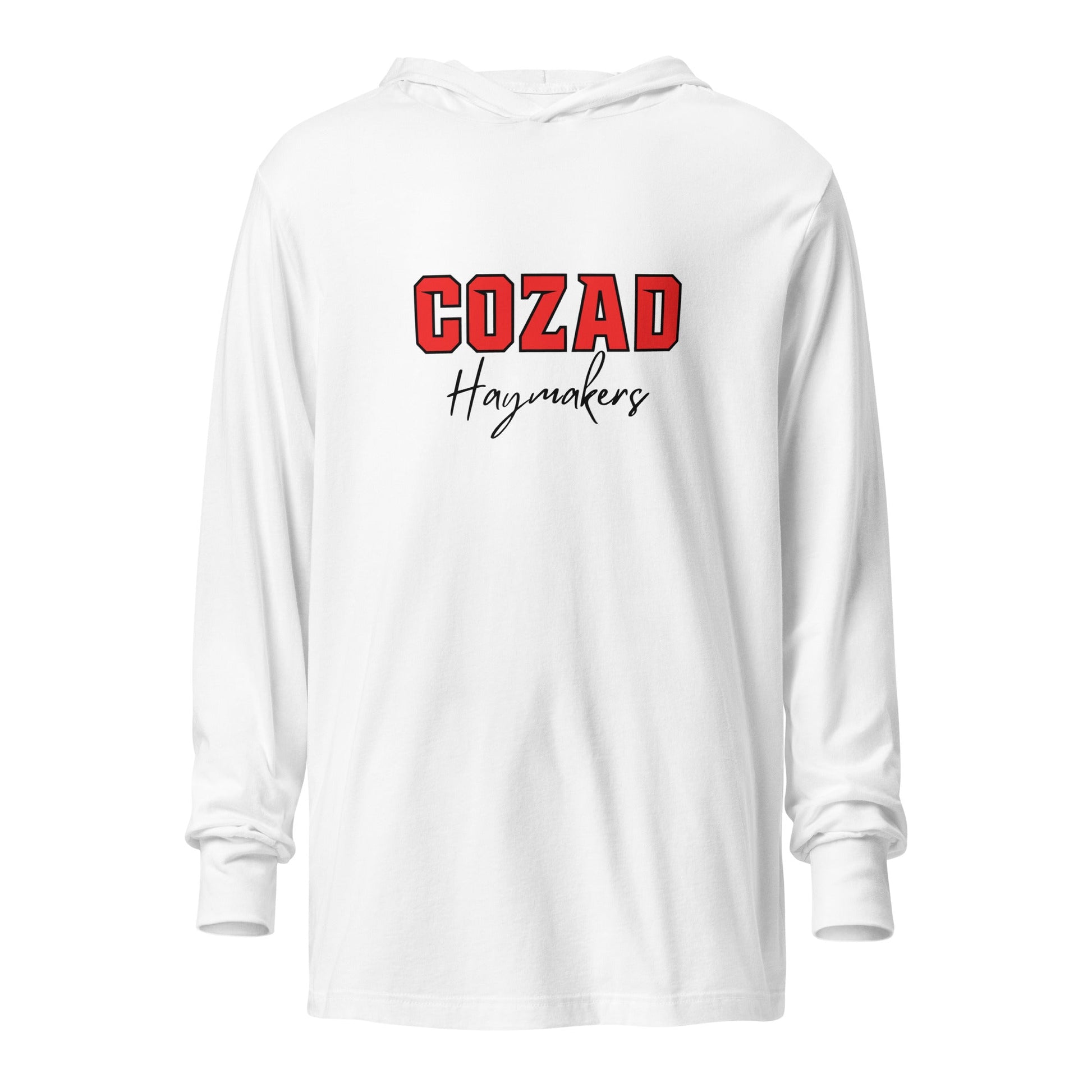 Performance | Hooded Long Sleeve T Shirt | Cozad Girls Golf | Script Logo