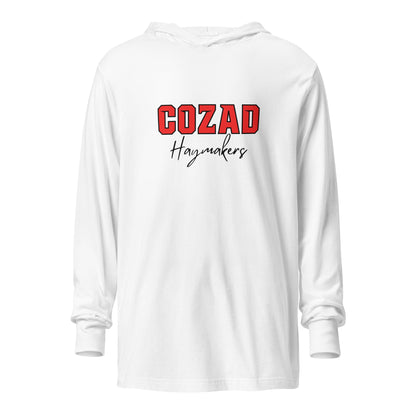 Performance | Hooded Long Sleeve T Shirt | Cozad Girls Golf | Script Logo