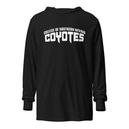 Performance | Hooded Long Sleeve T Shirt | CSN Volleyball | Alt Script Logo