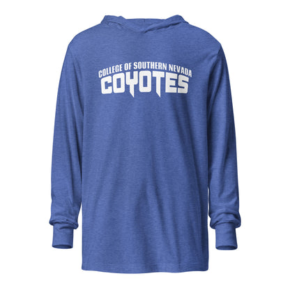 Performance | Hooded Long Sleeve T Shirt | CSN Volleyball | Alt Script Logo