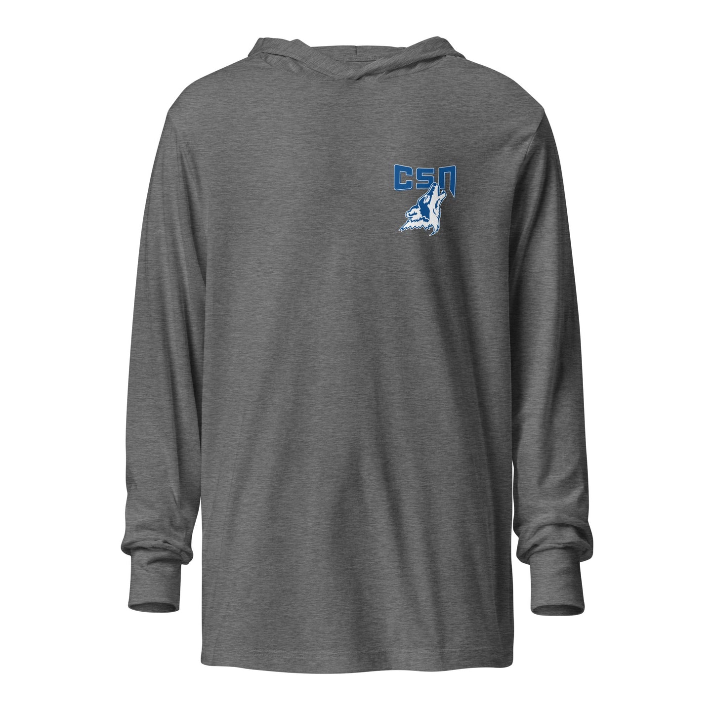 Performance | Hooded Long Sleeve T Shirt | CSN Volleyball | CSN Logo