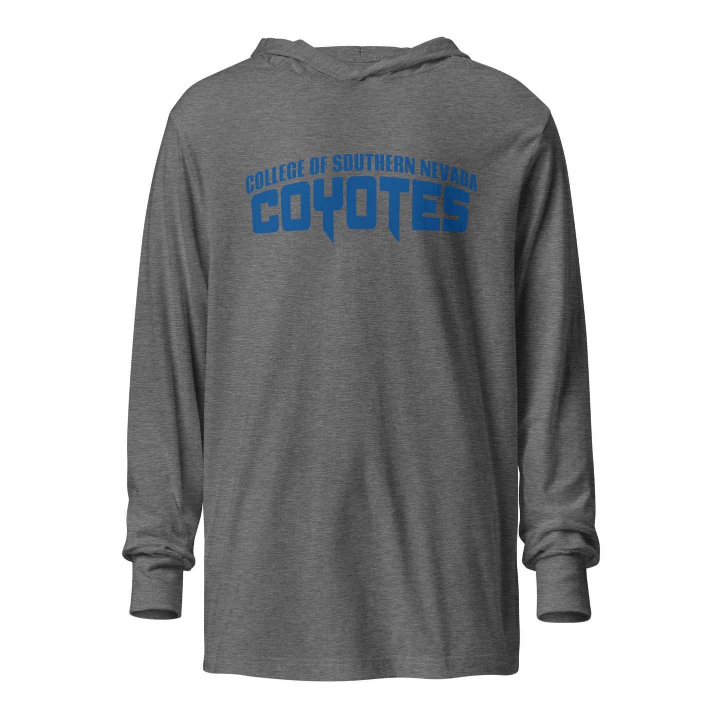 Performance | Hooded Long Sleeve T Shirt | CSN Volleyball | Script Logo