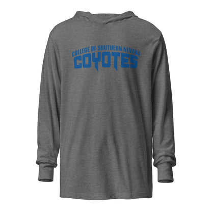 Performance | Hooded Long Sleeve T Shirt | CSN Volleyball | Script Logo