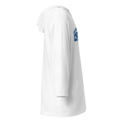 Performance | Hooded Long Sleeve T Shirt | CSN Volleyball | Script Logo