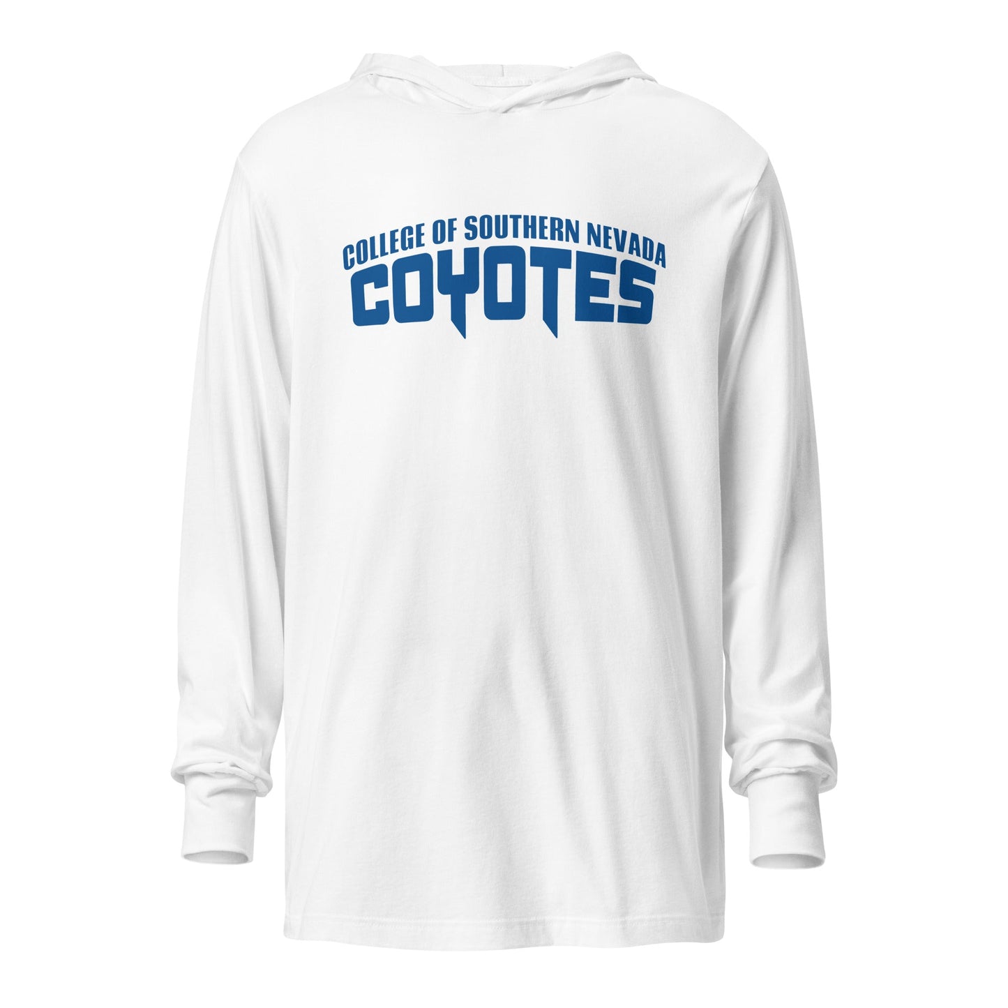Performance | Hooded Long Sleeve T Shirt | CSN Volleyball | Script Logo