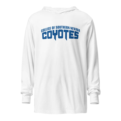 Performance | Hooded Long Sleeve T Shirt | CSN Volleyball | Script Logo