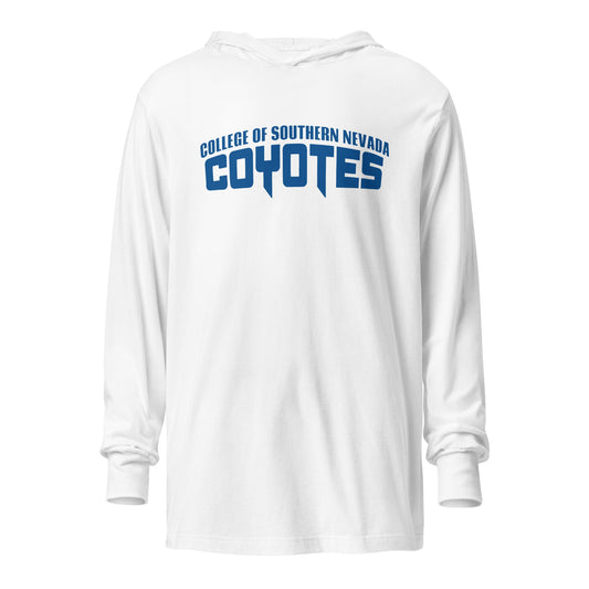 Performance | Hooded Long Sleeve T Shirt | CSN Volleyball | Script Logo