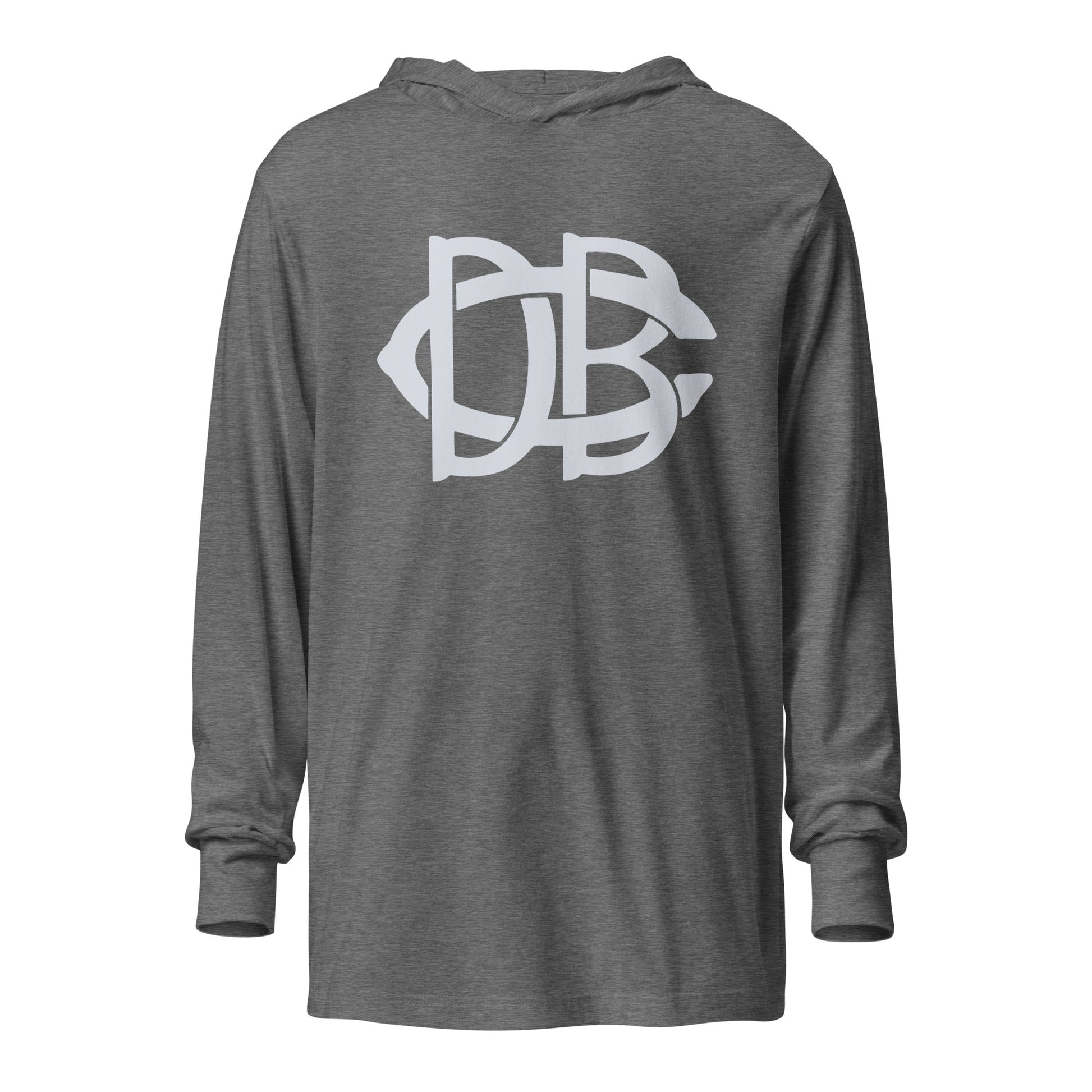 Performance | Hooded Long Sleeve T Shirt | Dallas Baseball Club | Interlocking DB Crest Logo